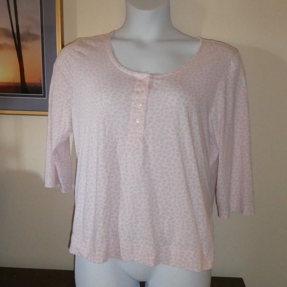 Carole Hockman New York Pajama Top Size L